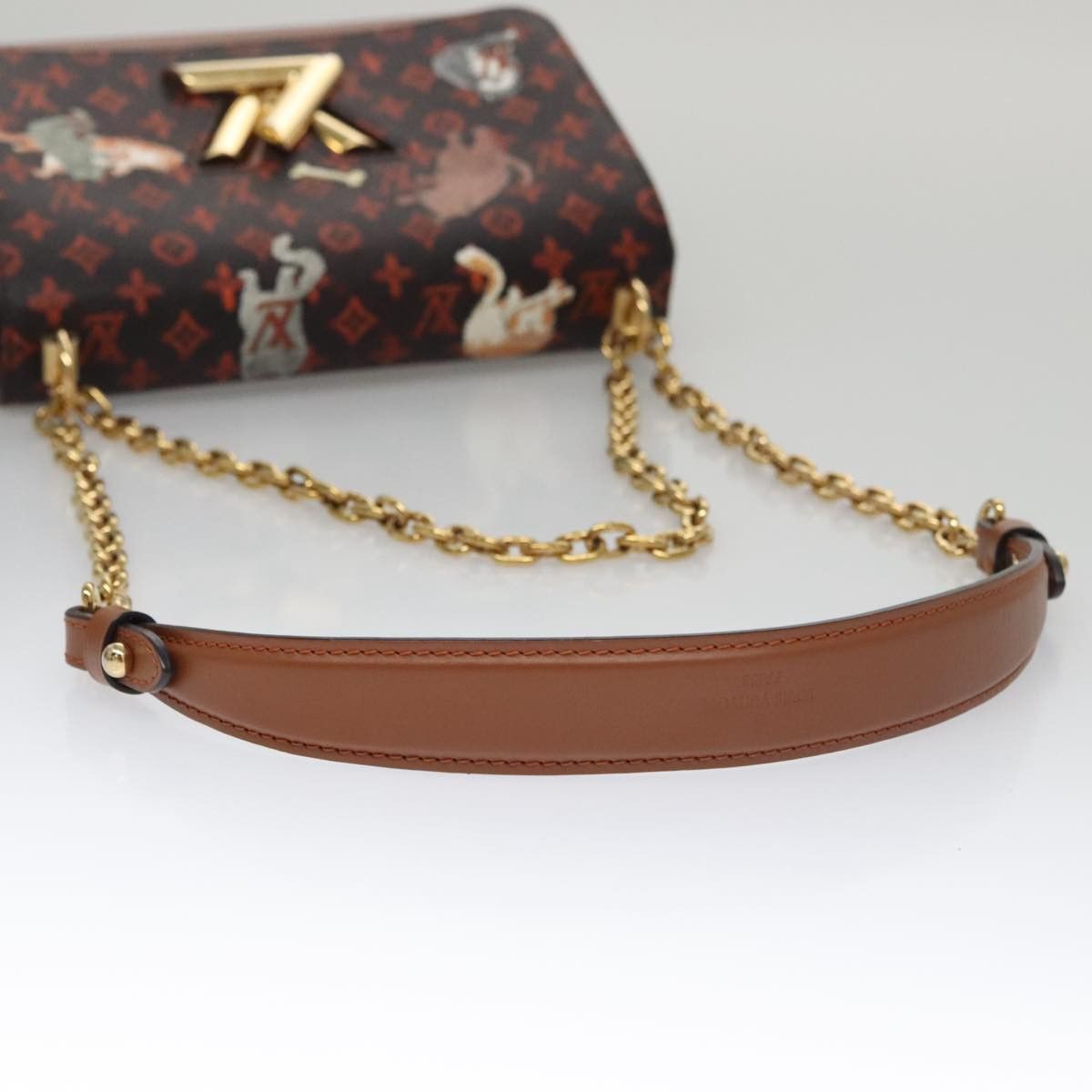 Louis Vuitton Twist Brown Canvas Shoulder Bag (Pre-Owned) Size ONE SIZE - 4 Thumbnail