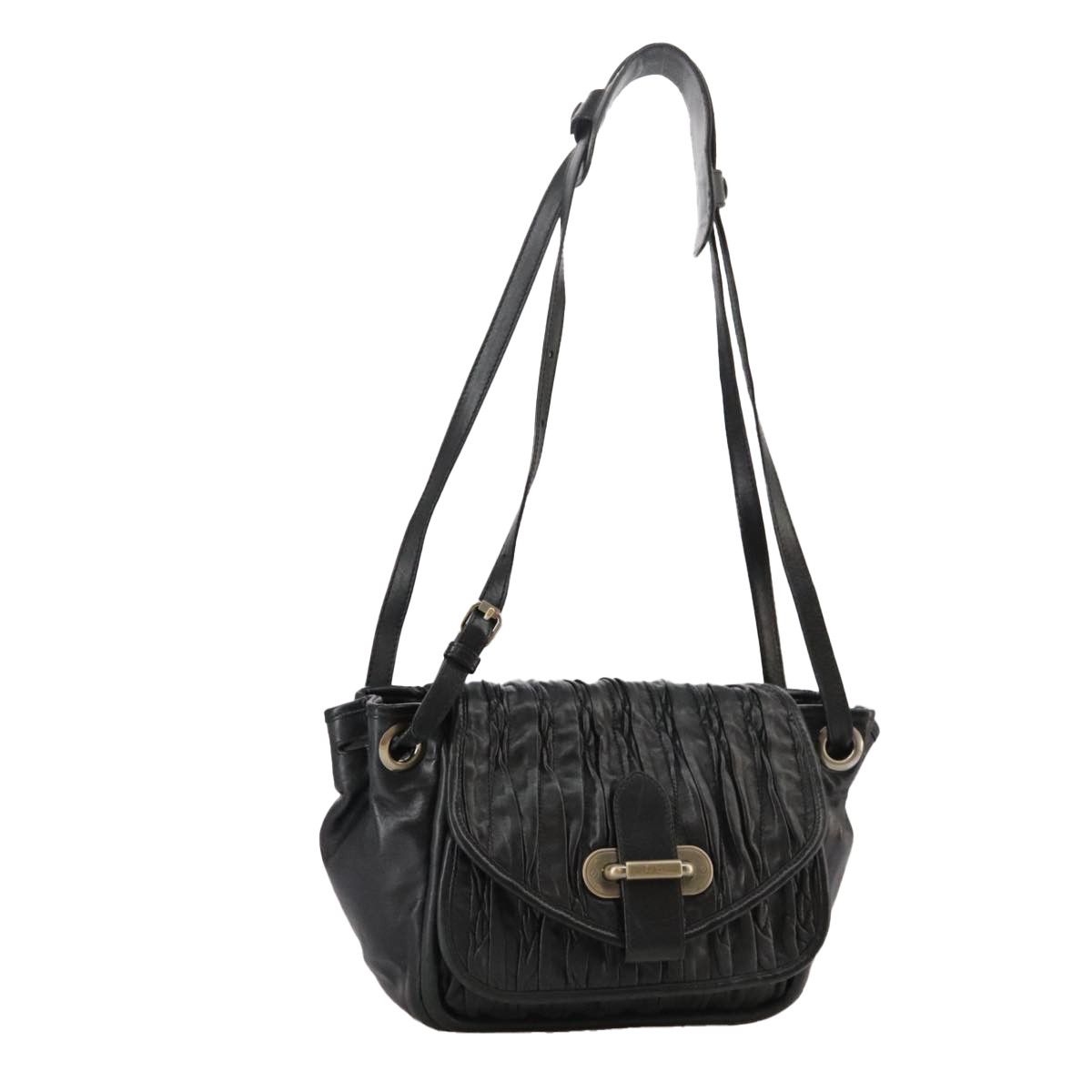 Bally Black Leather Shoulder Bag (Pre-Owned) Size ONE SIZE - 16 Thumbnail