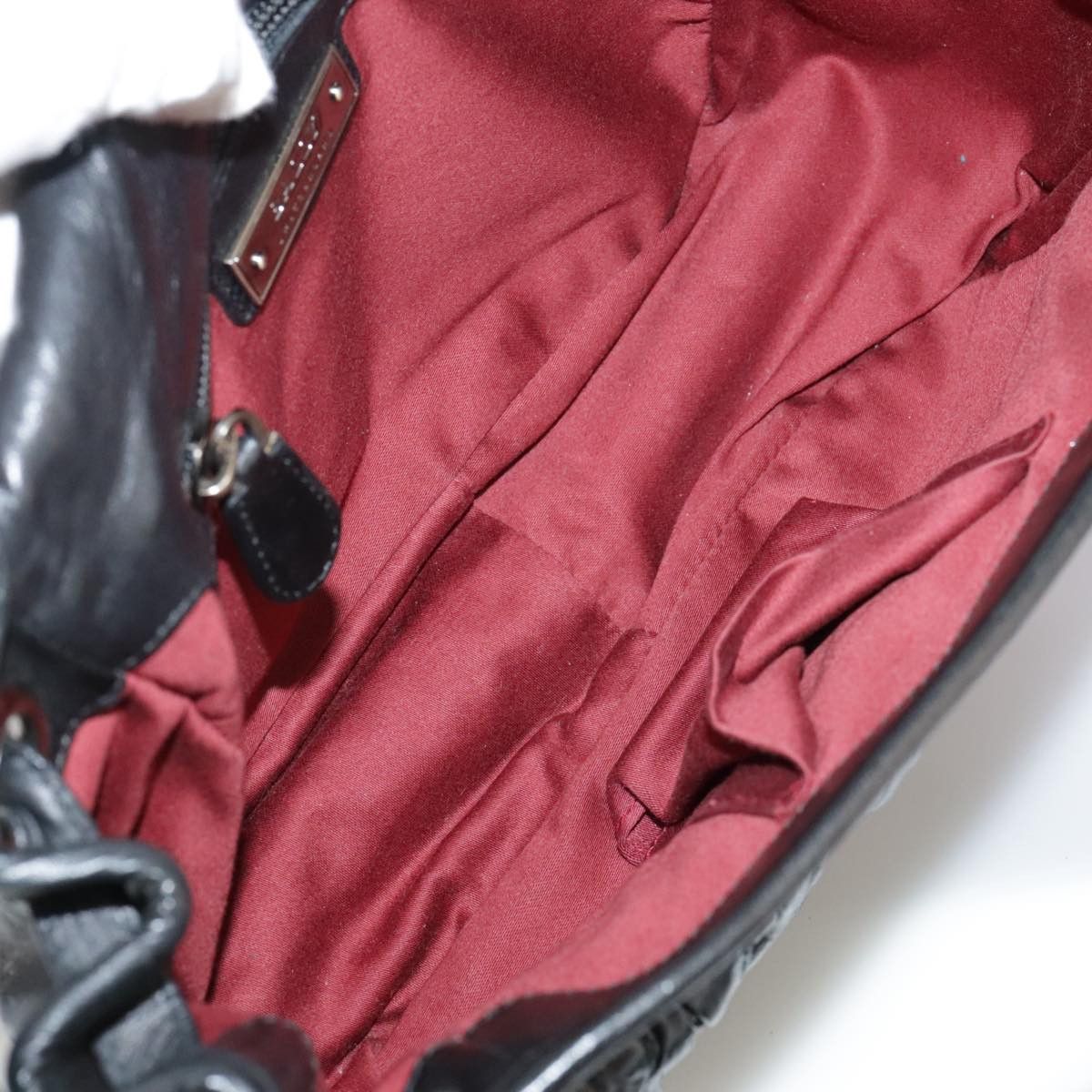 Bally Black Leather Shoulder Bag (Pre-Owned) Size ONE SIZE - 12 Thumbnail