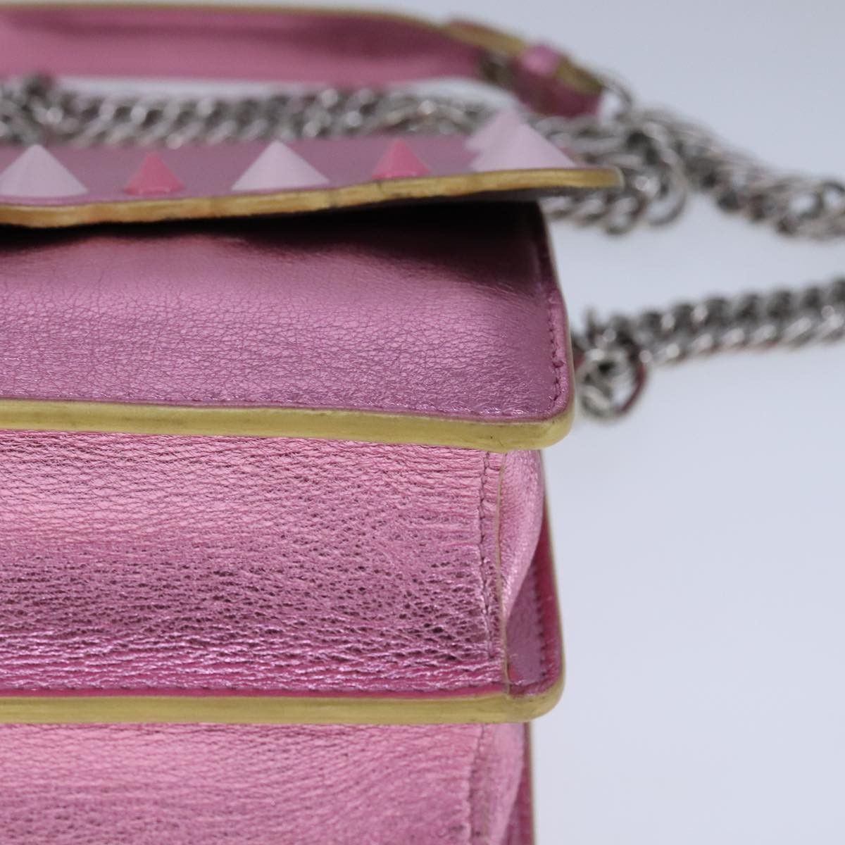 Fendi Kan I Pink Leather Shoulder Bag (Pre-Owned) Size ONE SIZE - 19 Thumbnail