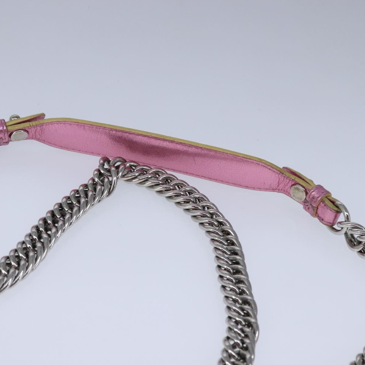 Fendi Kan I Pink Leather Shoulder Bag (Pre-Owned) Size ONE SIZE - 15 Thumbnail