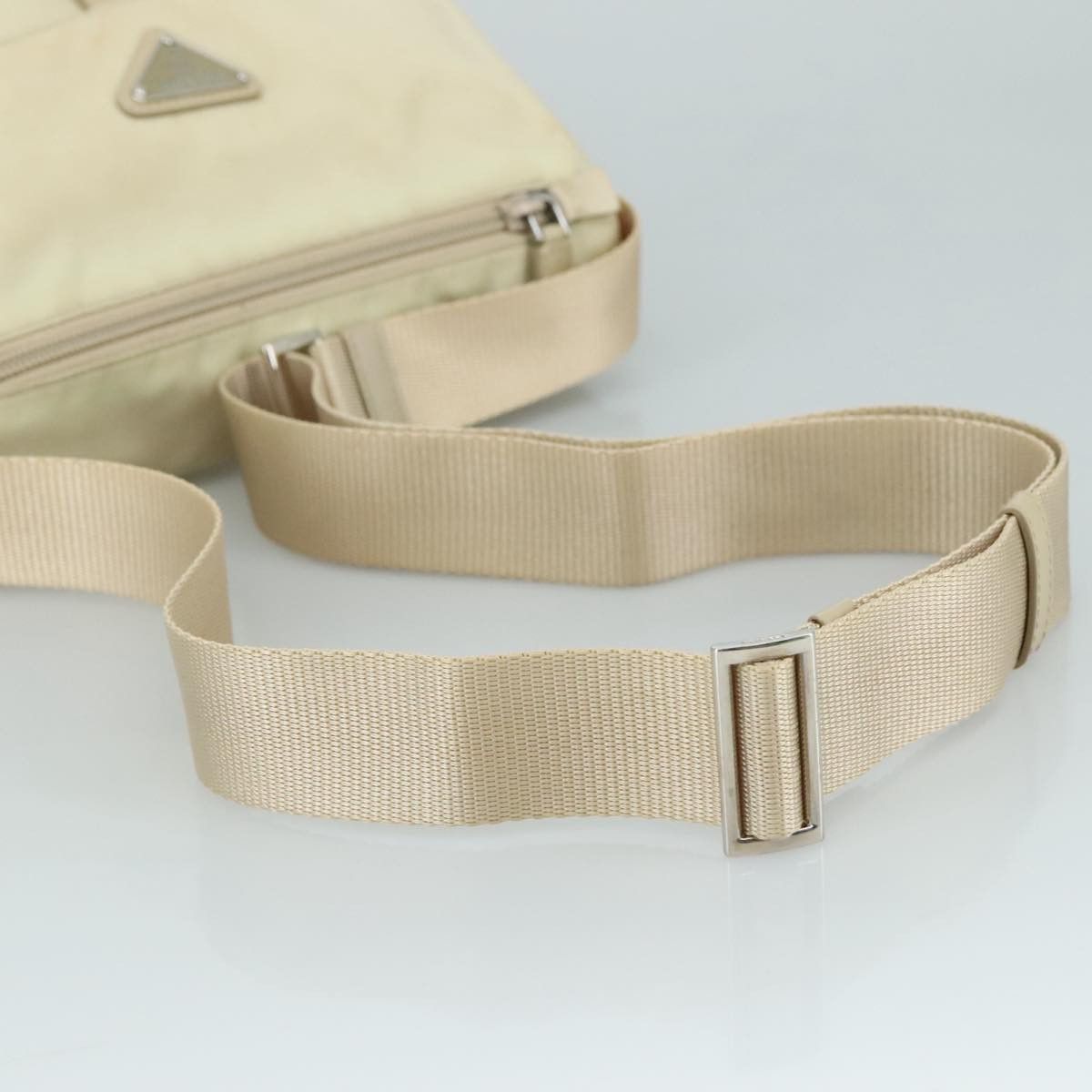 Prada Re-Nylon Beige Synthetic Shoulder Bag (Pre-Owned) Size ONE SIZE - 5 Thumbnail
