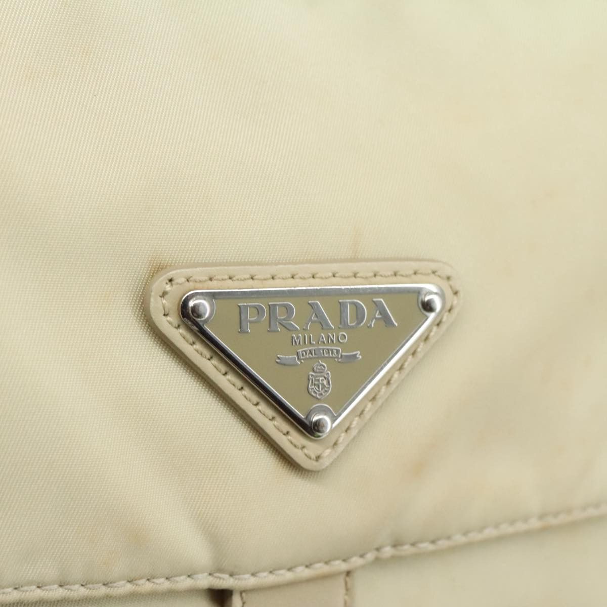 Prada Re-Nylon Beige Synthetic Shoulder Bag (Pre-Owned) Size ONE SIZE - 20 Thumbnail