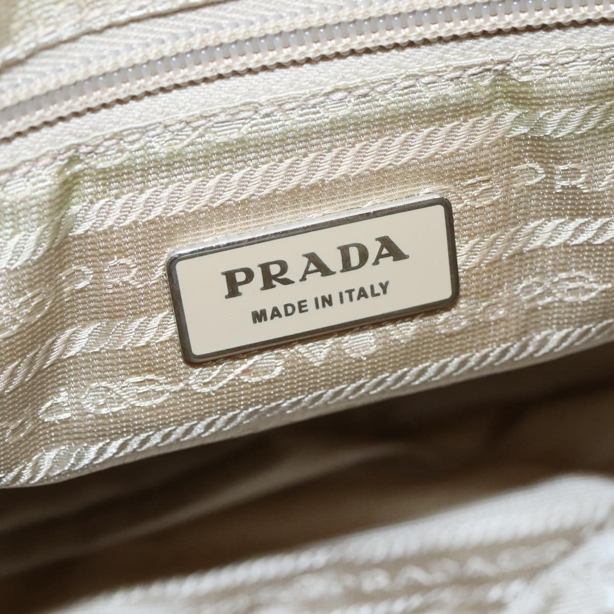 Prada Re-Nylon Beige Synthetic Shoulder Bag (Pre-Owned) Size ONE SIZE - 13 Thumbnail