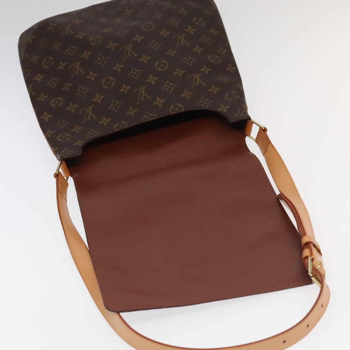 Louis Vuitton Musette Brown Canvas Shoulder Bag (Pre-Owned) Size ONE SIZE - 7 Thumbnail