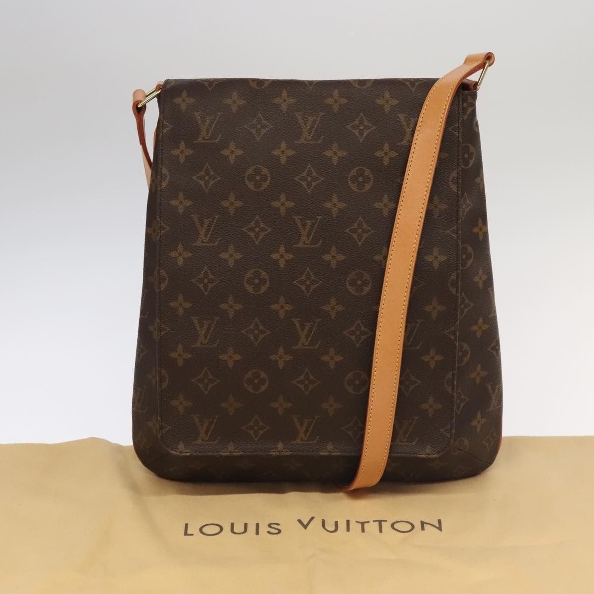 Louis Vuitton Musette Brown Canvas Shoulder Bag (Pre-Owned) Size ONE SIZE - 11 Thumbnail