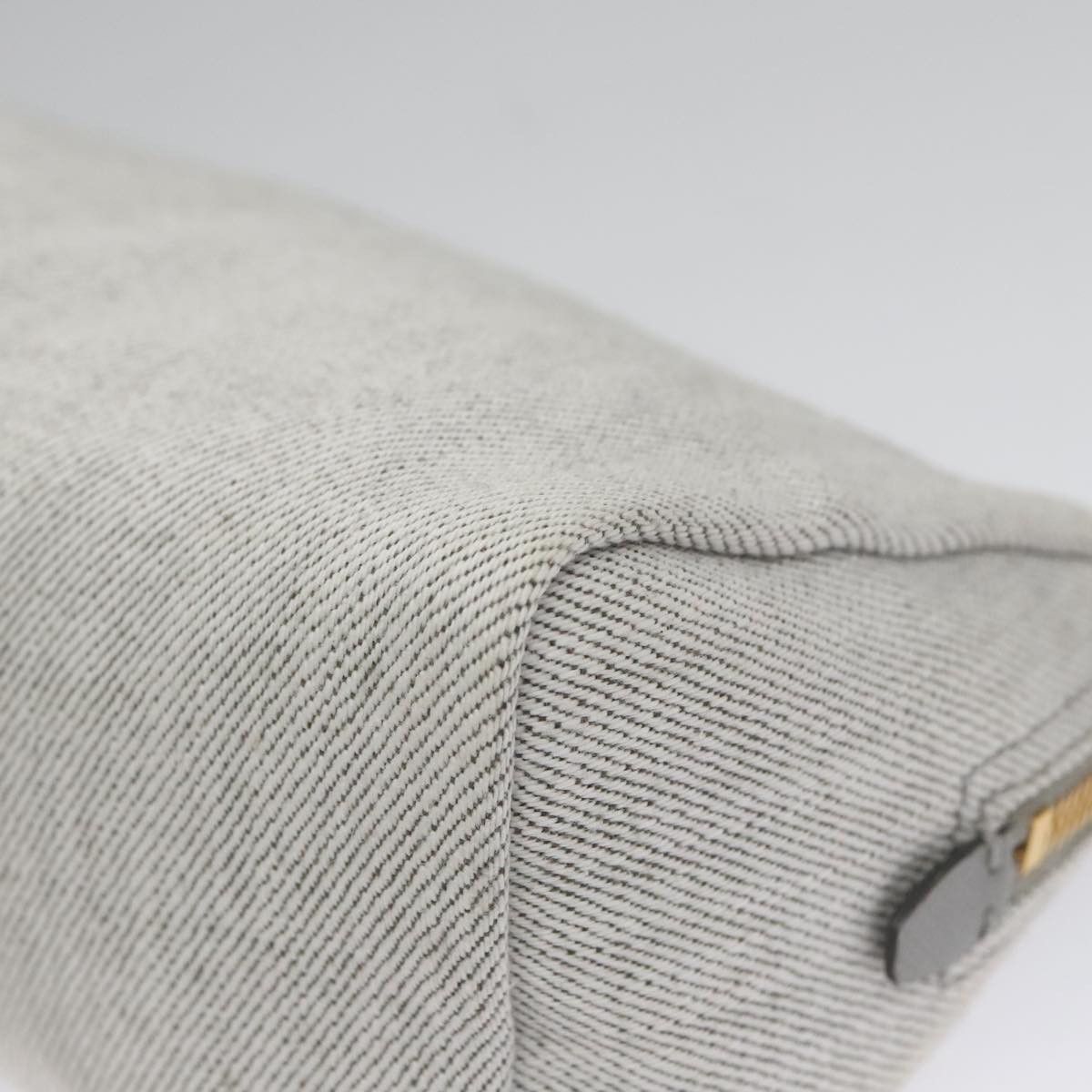 Prada Grey Canvas Clutch Bag (Pre-Owned) Size ONE SIZE - 8 Thumbnail