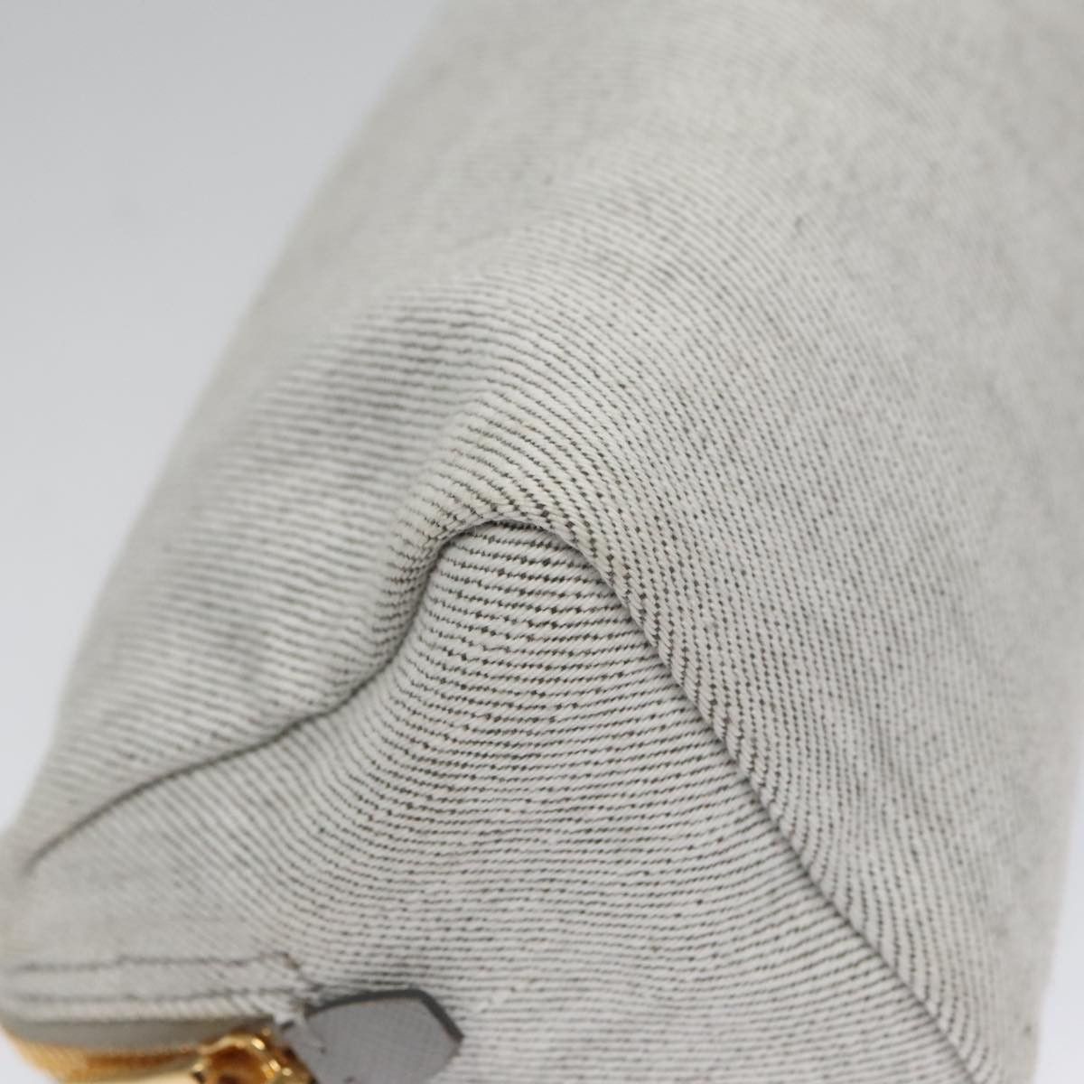 Prada Grey Canvas Clutch Bag (Pre-Owned) Size ONE SIZE - 5 Thumbnail