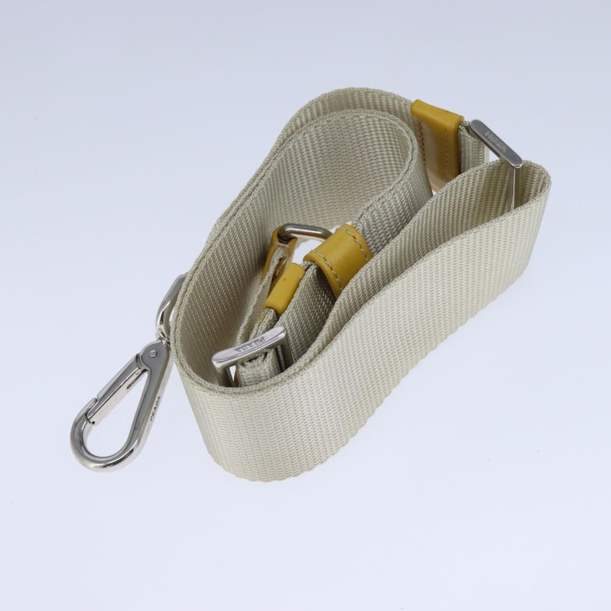 Prada Tessuto Yellow Synthetic Handbag (Pre-Owned) Size ONE SIZE - 17 Thumbnail
