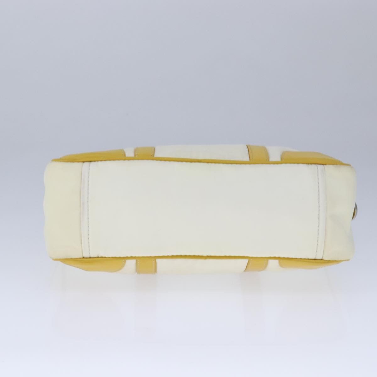 Prada Tessuto Yellow Synthetic Handbag (Pre-Owned) Size ONE SIZE - 19 Thumbnail