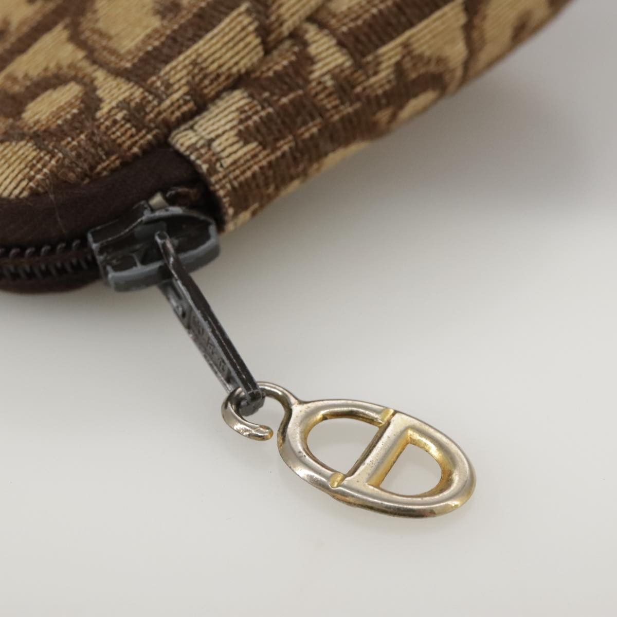 Dior Trotter Brown Canvas Clutch Bag (Pre-Owned) Size ONE SIZE - 10 Thumbnail