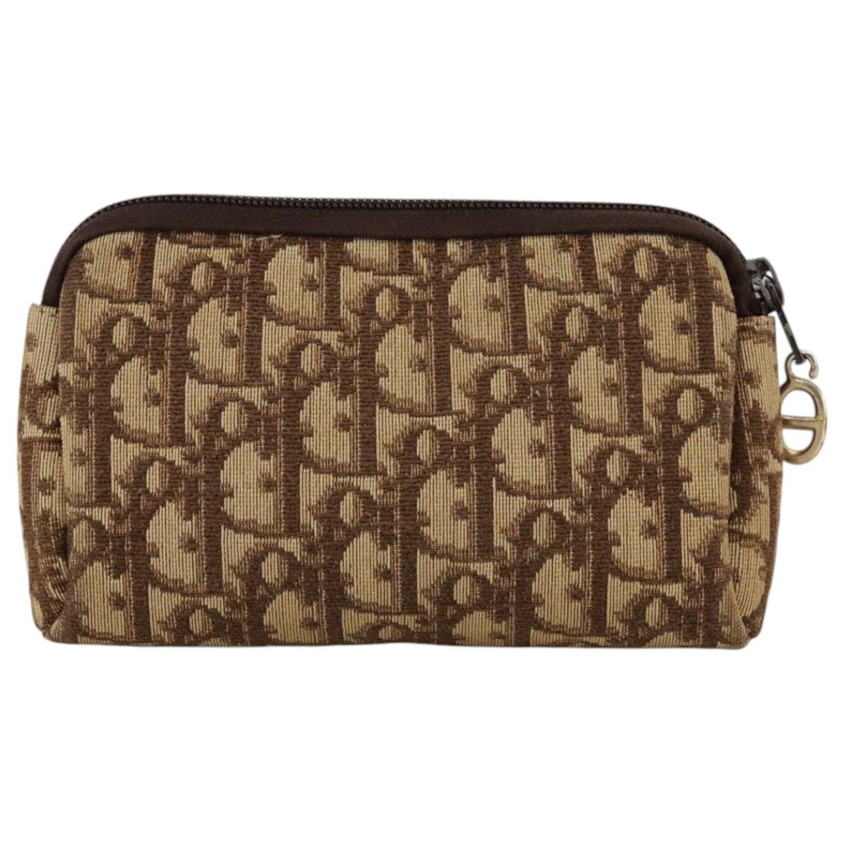 Dior Trotter Brown Canvas Clutch Bag (Pre-Owned) Size ONE SIZE - 2 Thumbnail