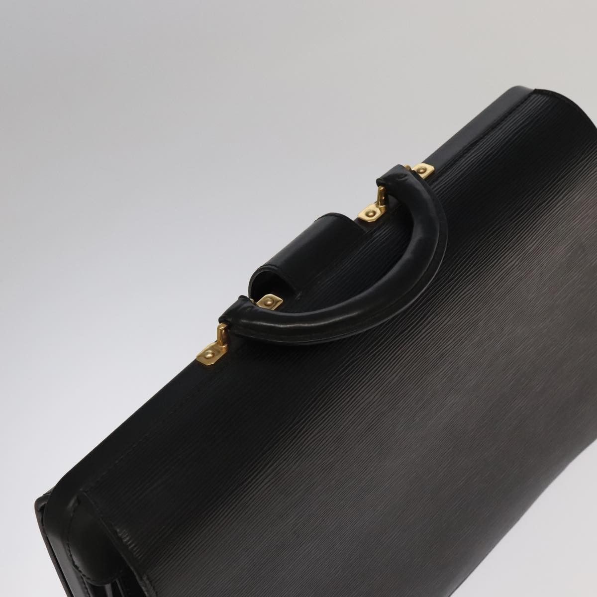 Louis Vuitton Serviette Black Leather Briefcase Bag (Pre-Owned) Size ONE SIZE - 19 Thumbnail