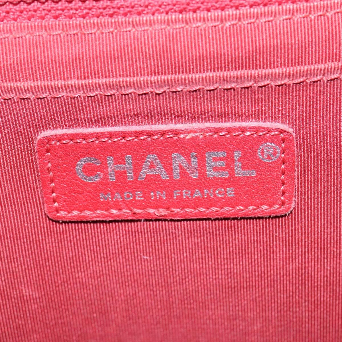Chanel Single Flap Red Leather Shoulder Bag (Pre-Owned) Size ONE SIZE - 9 Thumbnail