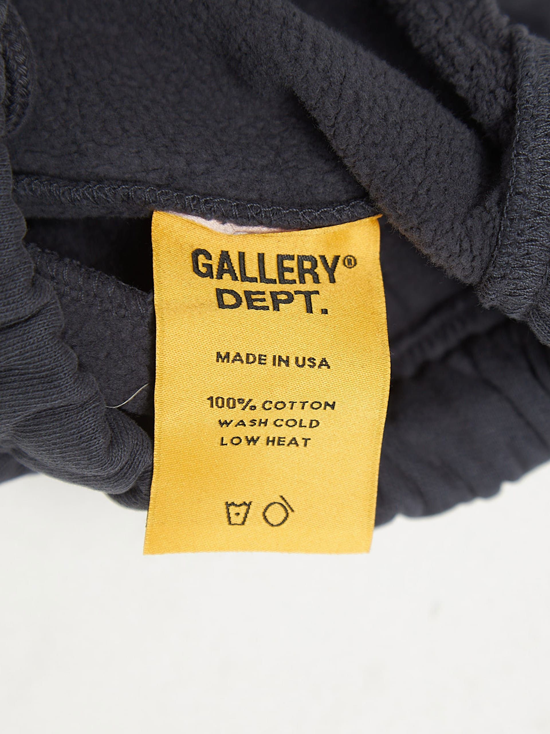 Gallery Dept. Navy Logo Printed Cotton Sweatpants Size US 36 / EU 52 - 4 Thumbnail
