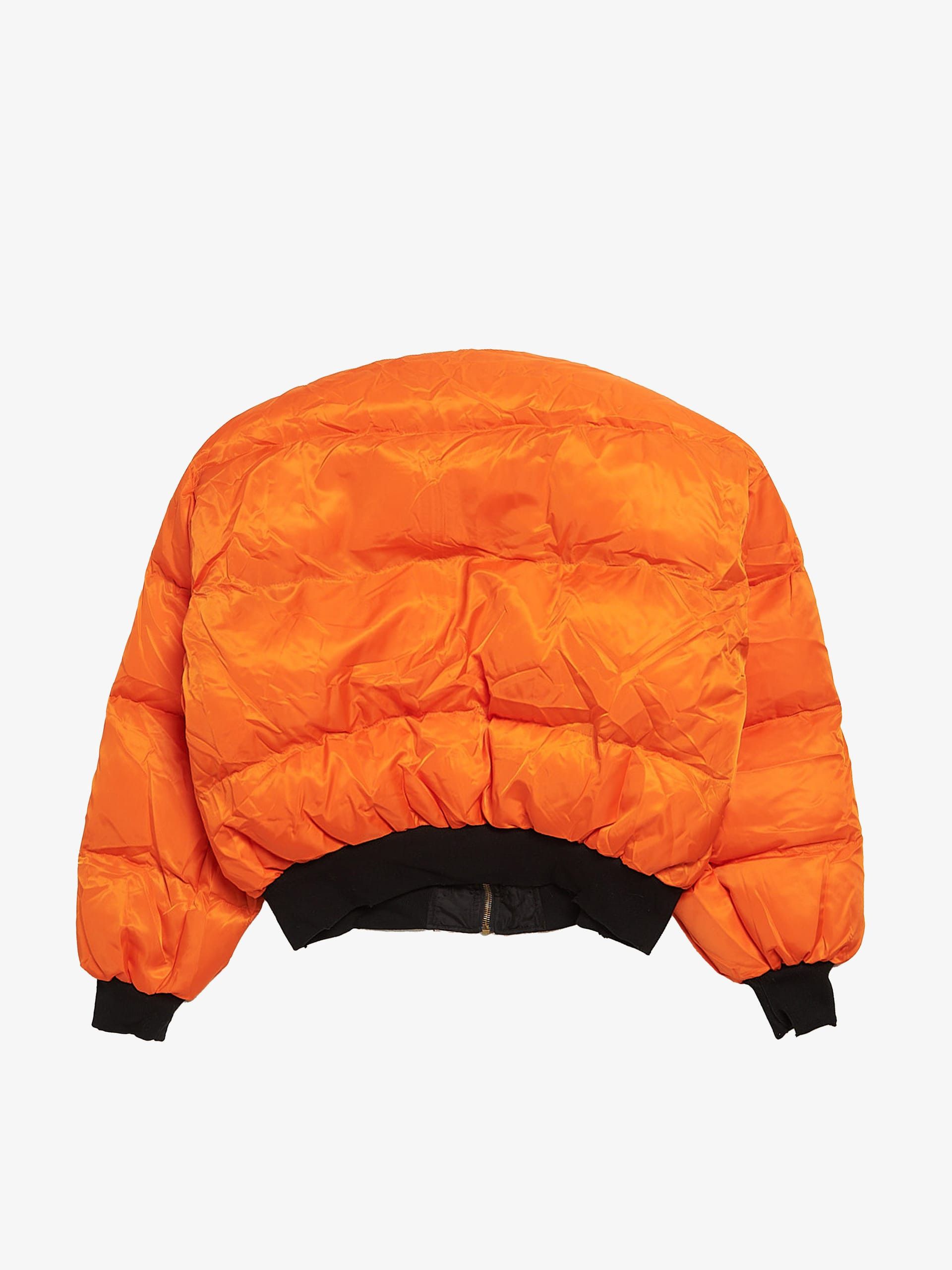 PROJECT G/R Reversible Puffer Bomber Jacket - Black Size US M / EU 48-50 / 2 - 4 Thumbnail