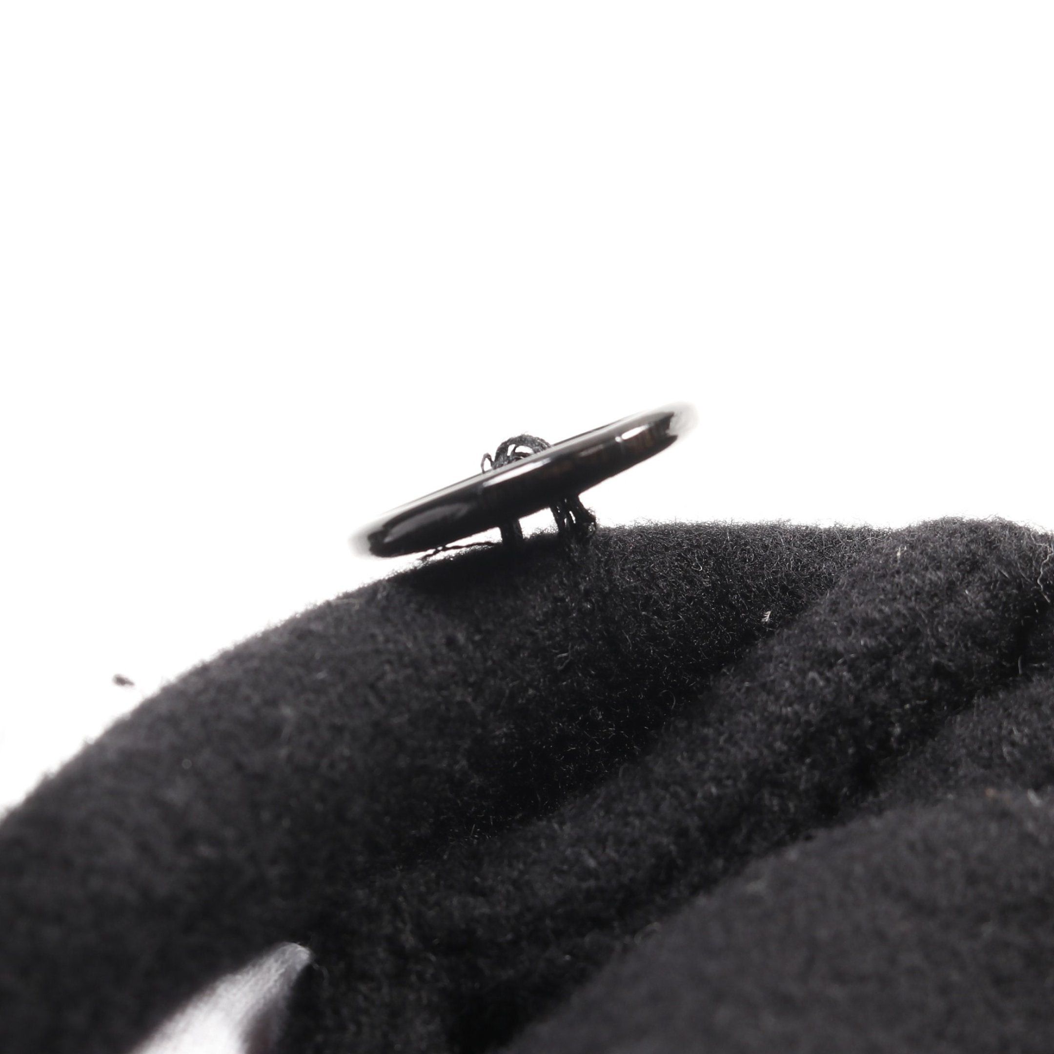 Yves Saint Laurent Yves Saint Laurent Chester Coat Wool Angola Fiber Black Size ONE SIZE - 10 Thumbnail