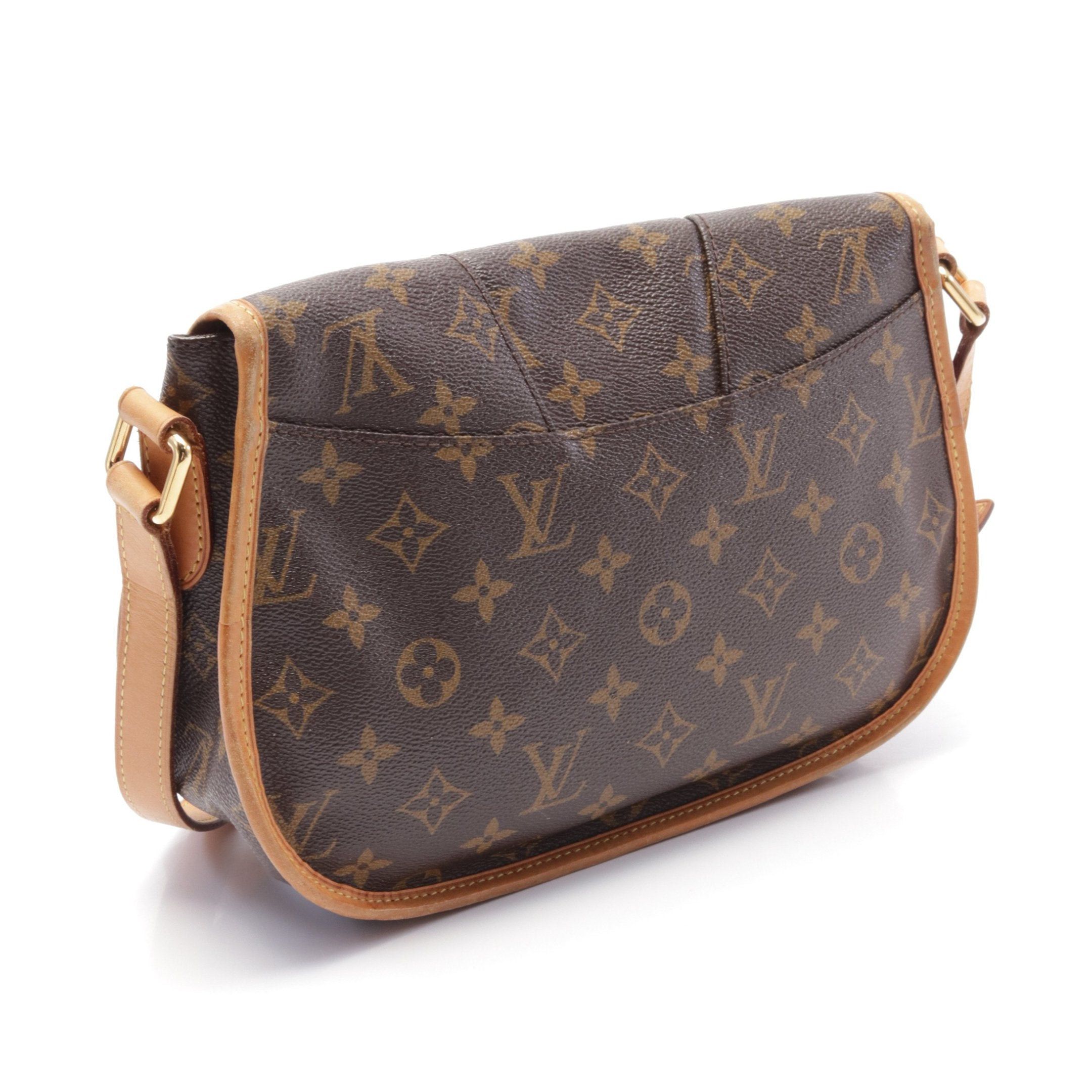 Louis Vuitton Louis Vuitton Menilmontant Pm Monogram Shoulder Bag Leather Brown Size ONE SIZE - 2 Thumbnail