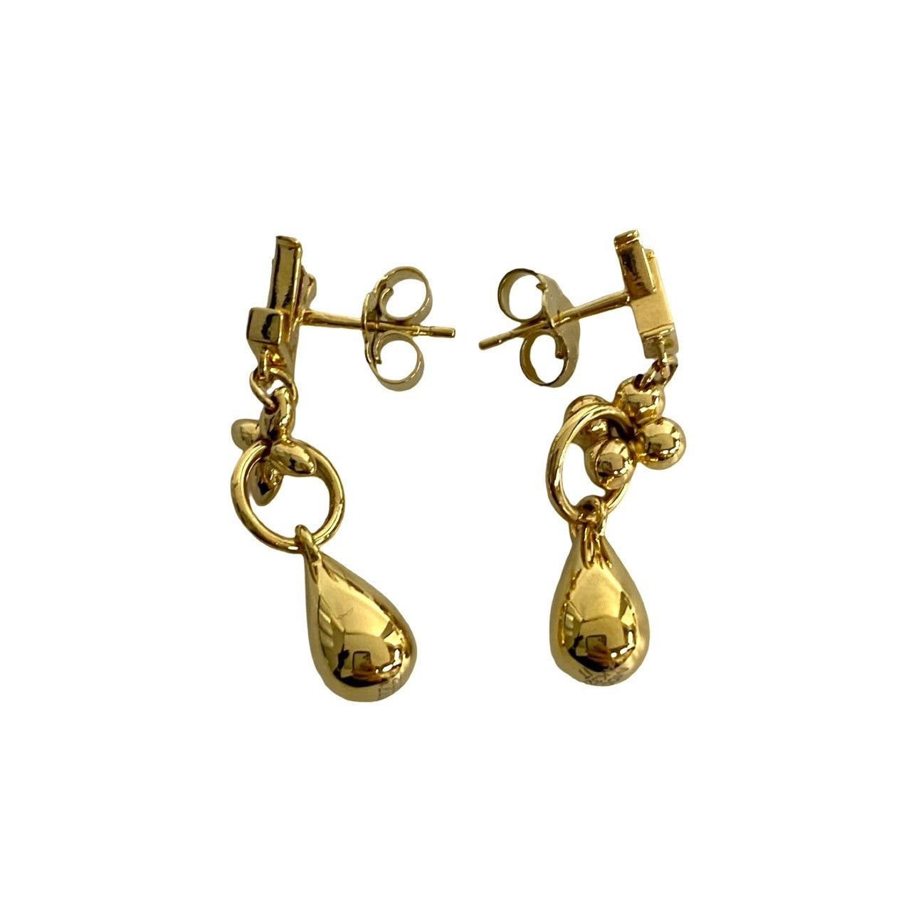 Louis Vuitton Louis Vuitton Earrings Gold Metal Size ONE SIZE - 3 Thumbnail