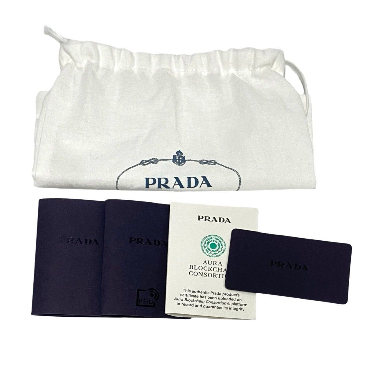 Prada Prada Shoulder Bag Grey Leather Size ONE SIZE - 9 Thumbnail