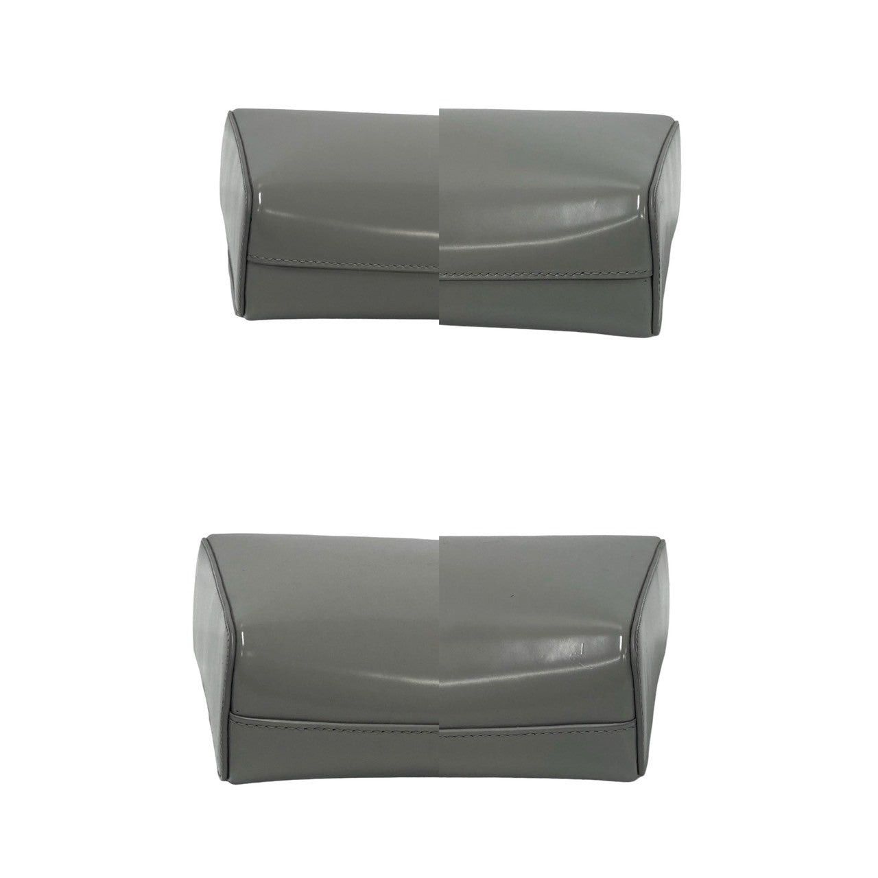 Prada Prada Shoulder Bag Grey Leather Size ONE SIZE - 7 Thumbnail