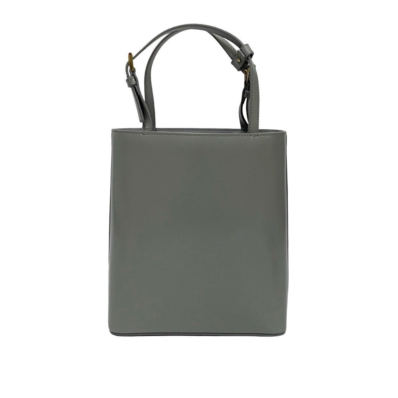 Prada Prada Shoulder Bag Grey Leather Size ONE SIZE - 4 Thumbnail
