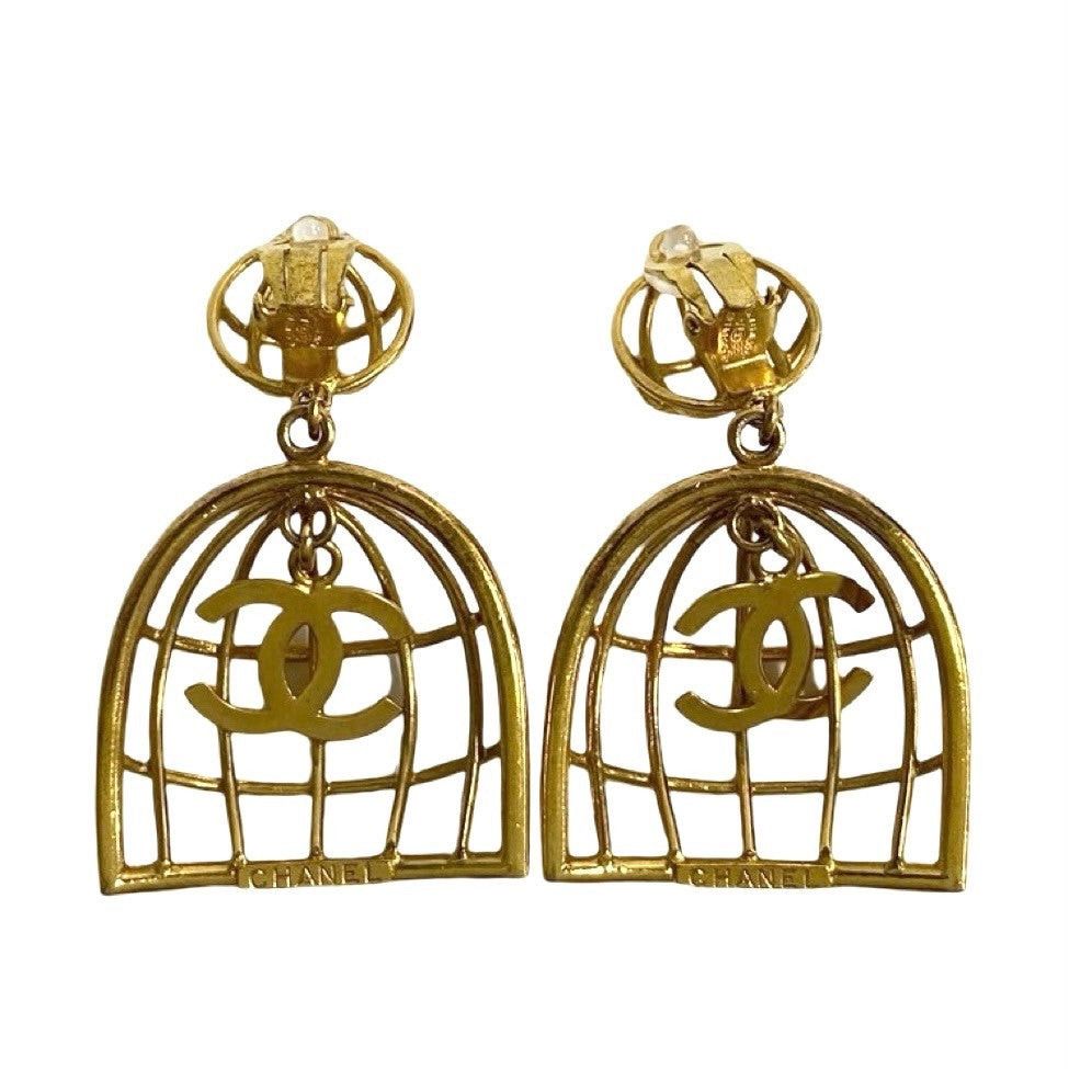 Chanel Chanel Earrings Gold Plated Size ONE SIZE - 3 Thumbnail