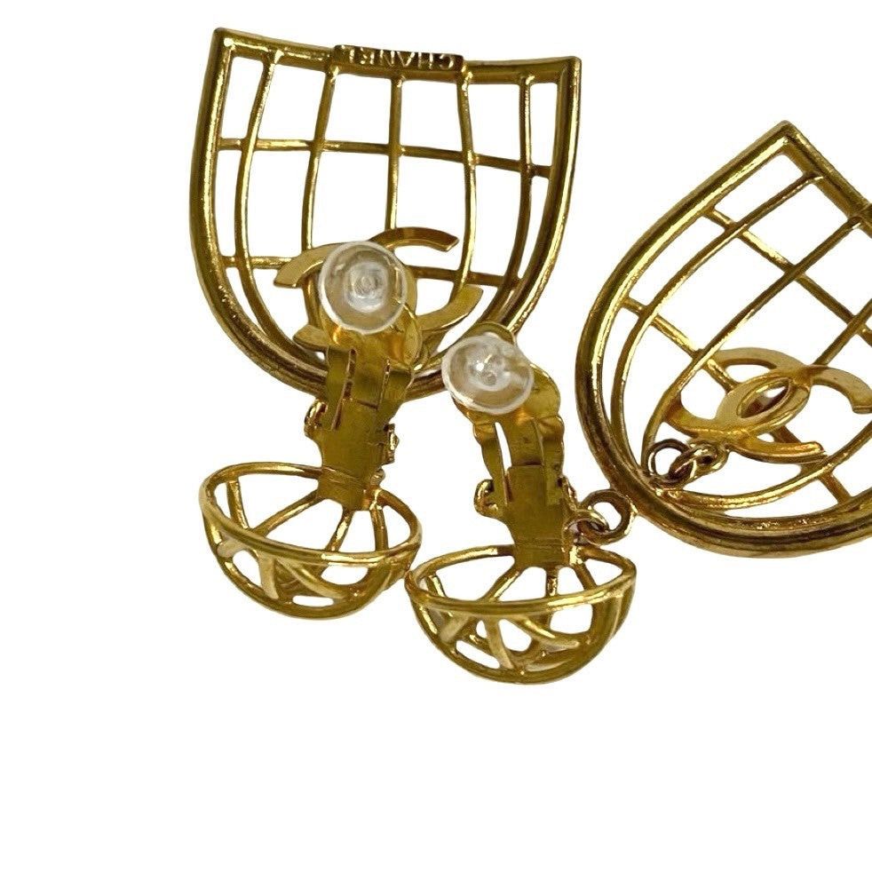 Chanel Chanel Earrings Gold Plated Size ONE SIZE - 2 Thumbnail