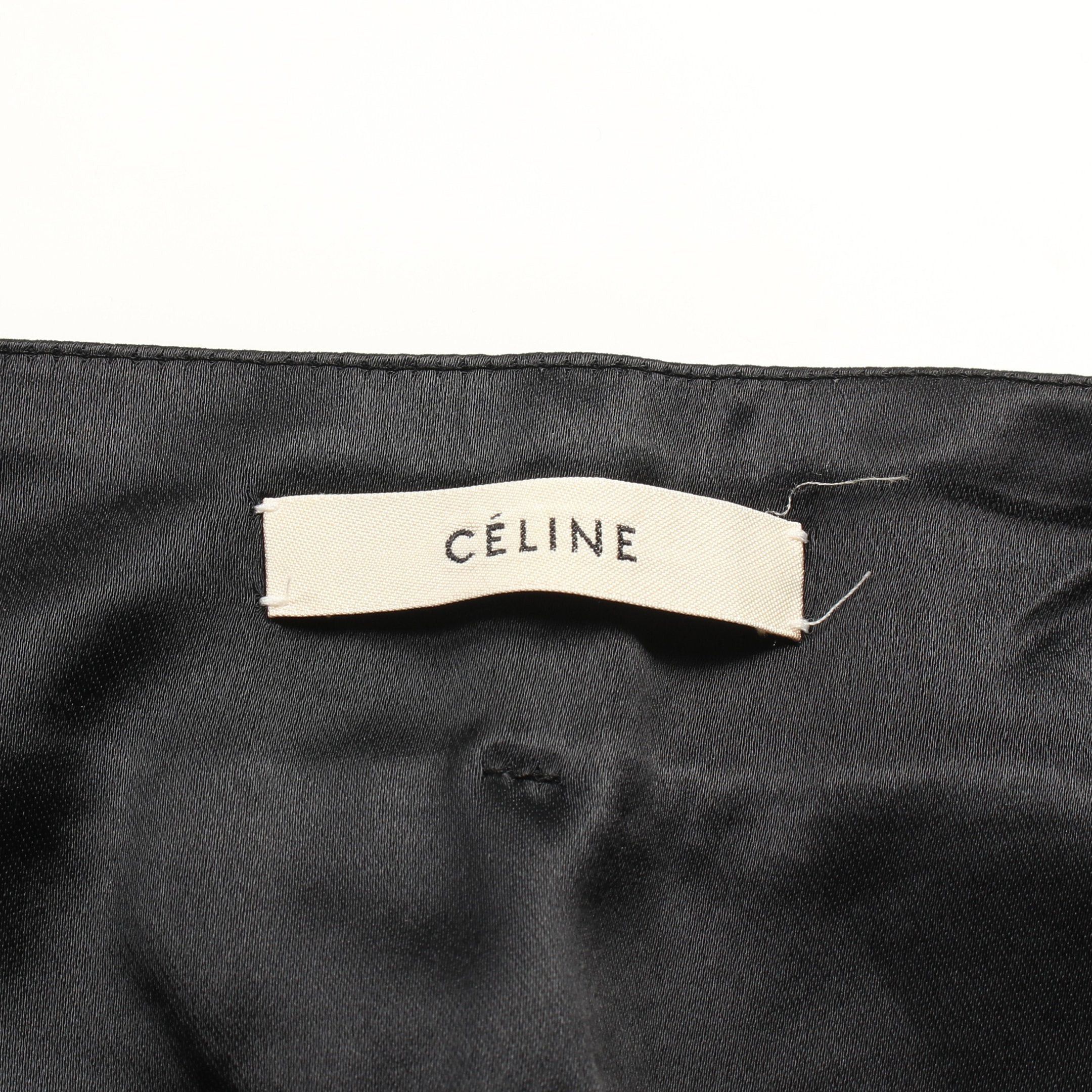 Celine Celine Camisole One Piece Rayon Black Size ONE SIZE - 3 Thumbnail