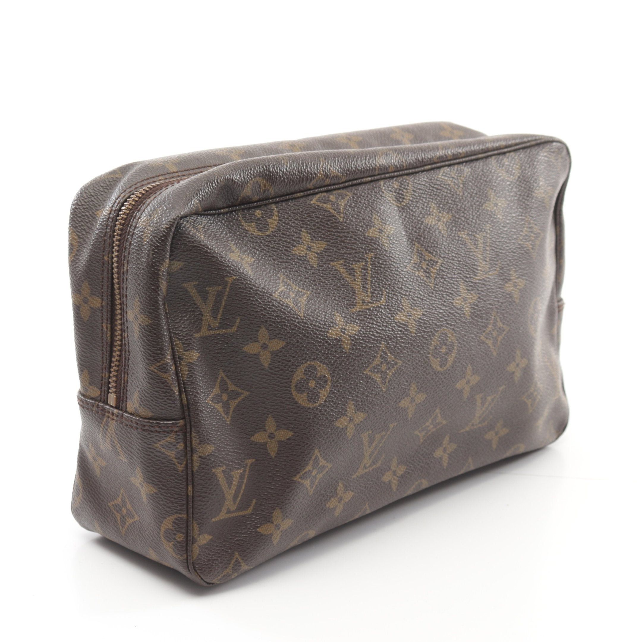 Louis Vuitton Louis Vuitton Truth Toilette 28 Monogram Cosmetic Pouch Brown Size ONE SIZE - 2 Thumbnail