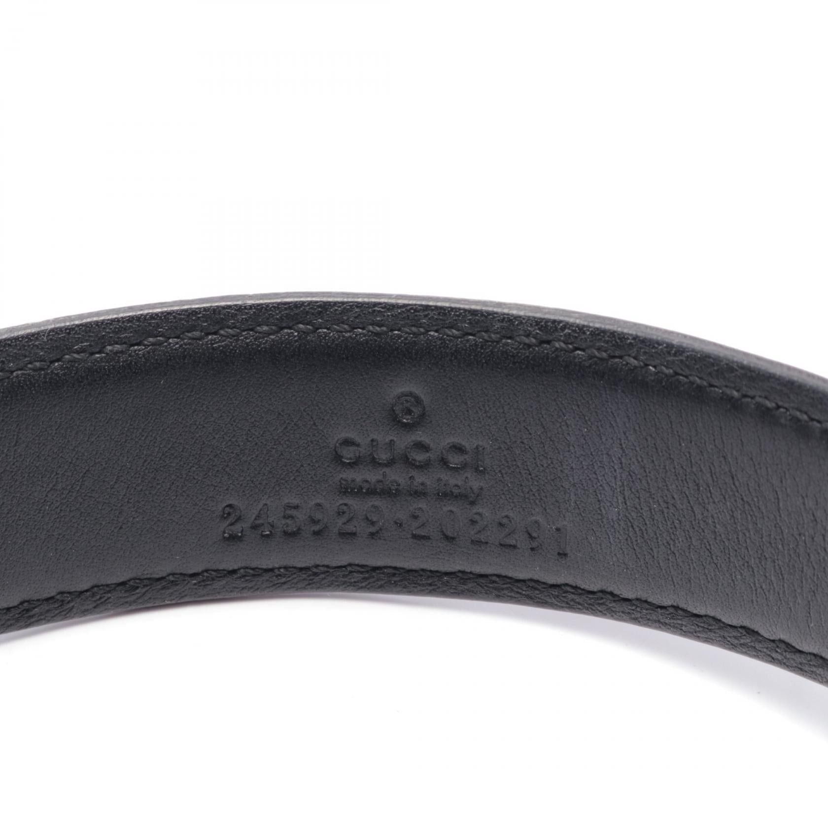 Gucci Gucci Gucci Sima Earmuffs Accessory Leather Rabbit Fur Black Size ONE SIZE - 3 Thumbnail