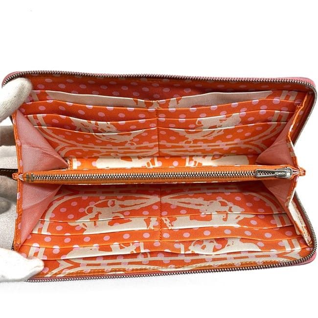 Hermes HERMES Pink Leather Size ONE SIZE - 3 Thumbnail