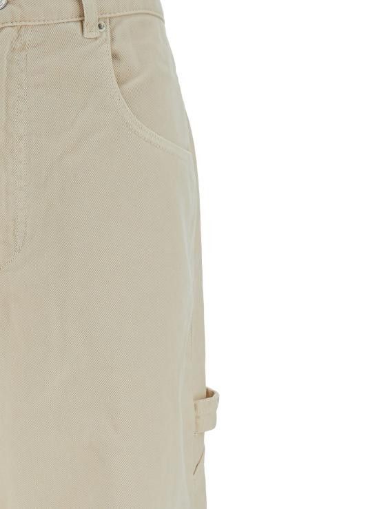 Isabel Marant ISABEL MARANT Women Denim Pants PA0195FBB1H07I23EC Beige Size 28" / US 6 / IT 42 - 3 Thumbnail