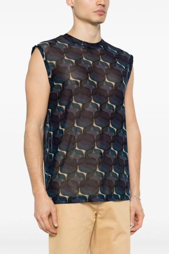 Dries Van Noten DRIES VAN NOTEN Men T-Shirts 241 021161 8616 507 Blue Size US L / EU 52-54 / 3 - 2 Thumbnail
