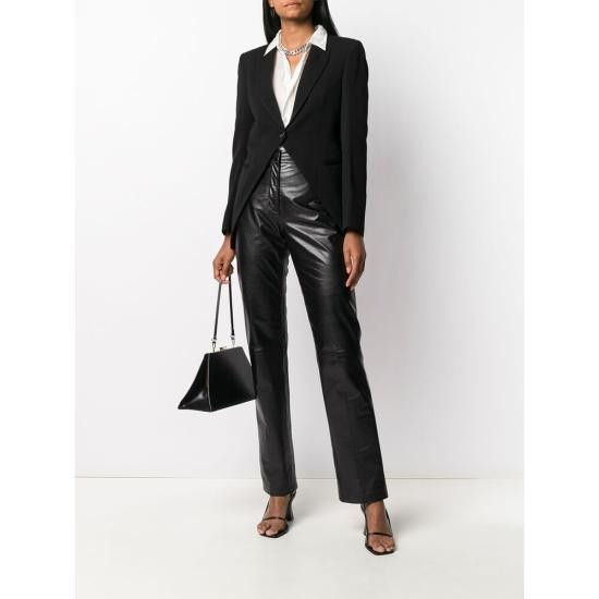 Ann Demeulemeester ANN DEMEULEMEESTER Women Jackets 2002 1012 P 16 099 BLACK Size S / US 4 / IT 40 - 5 Thumbnail
