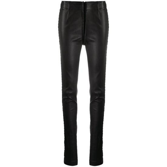 Ann Demeulemeester ANN DEMEULEMEESTER Women Pants 2002 1431 288 099 BLACK Size 26" / US 2 / IT 38 - 2 Thumbnail