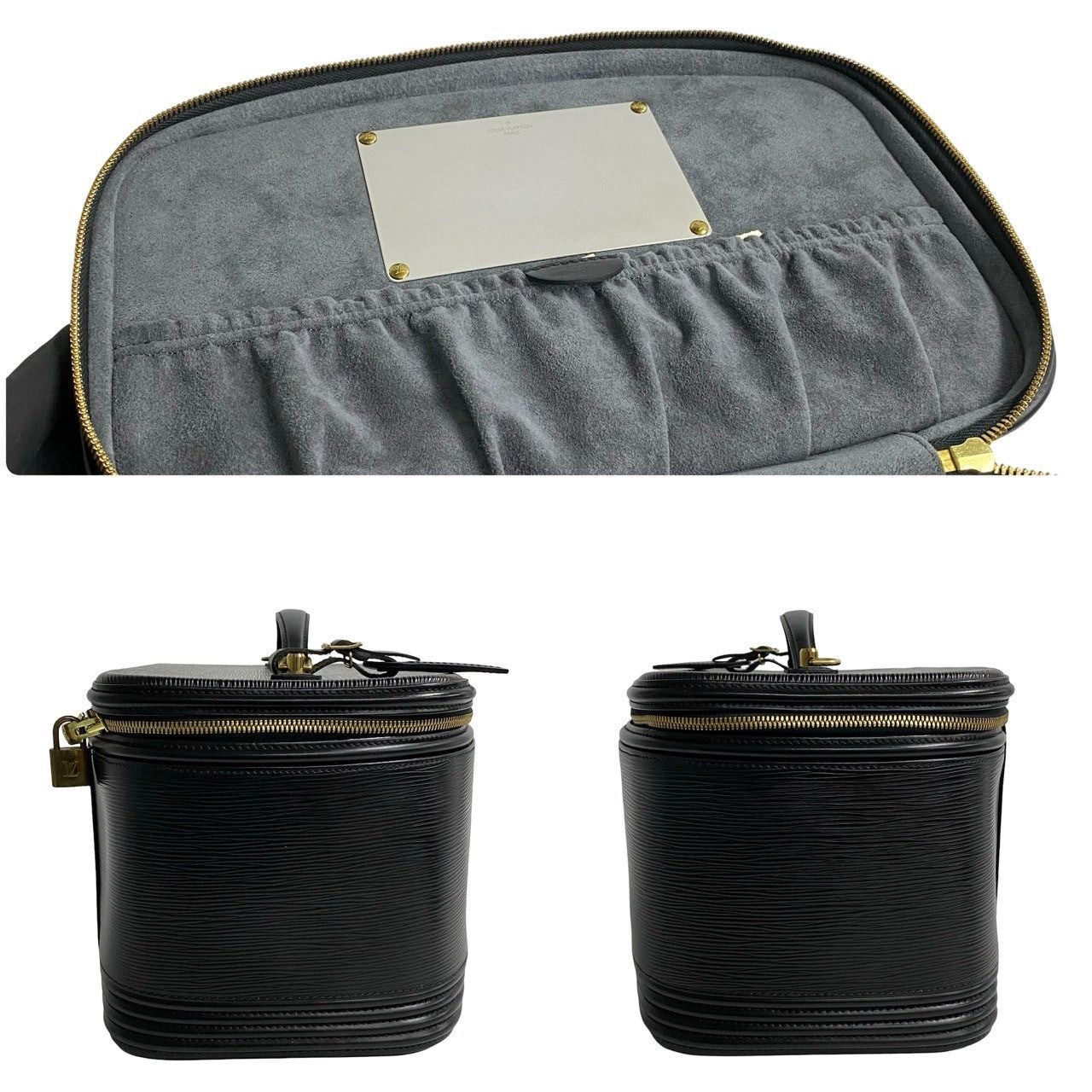 Louis Vuitton Louis Vuitton Shoulder Bag Black Leather Size ONE SIZE - 5 Thumbnail