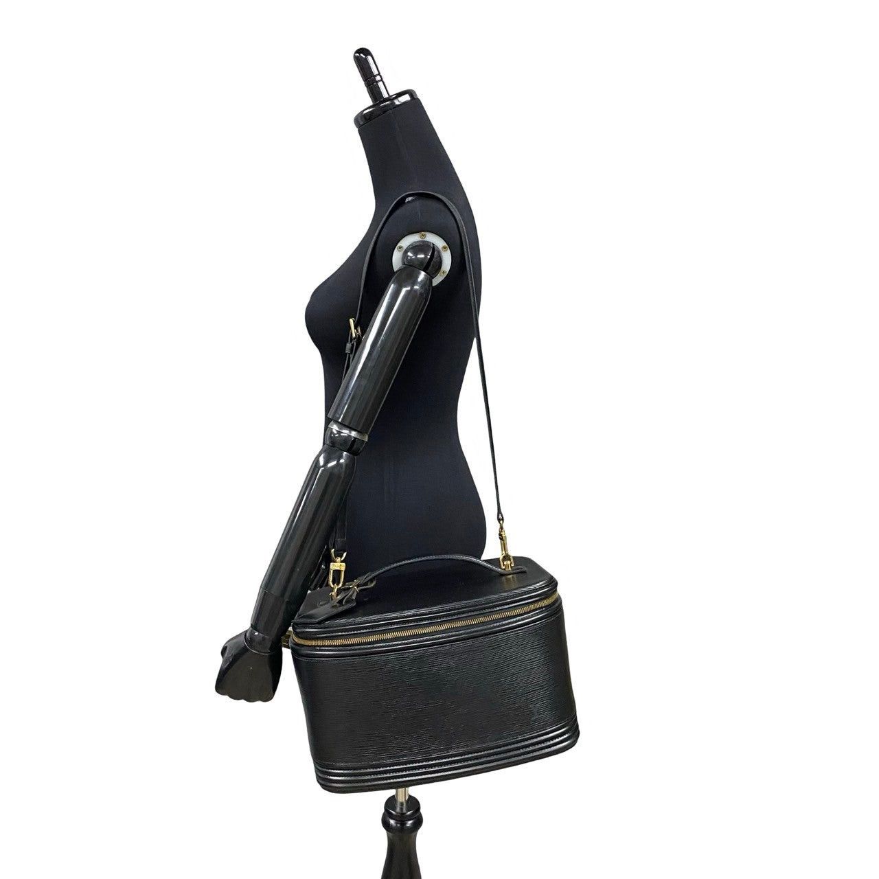 Louis Vuitton Louis Vuitton Shoulder Bag Black Leather Size ONE SIZE - 2 Thumbnail