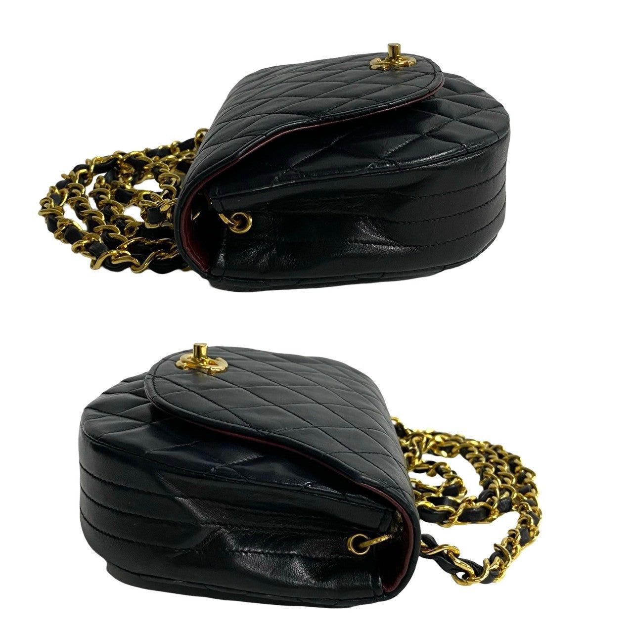 Chanel Chanel Shoulder Bag Black Leather Size ONE SIZE - 6 Thumbnail