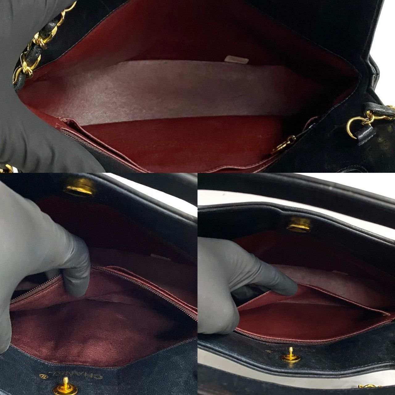 Chanel Chanel Shoulder Bag Black Leather Size ONE SIZE - 8 Thumbnail
