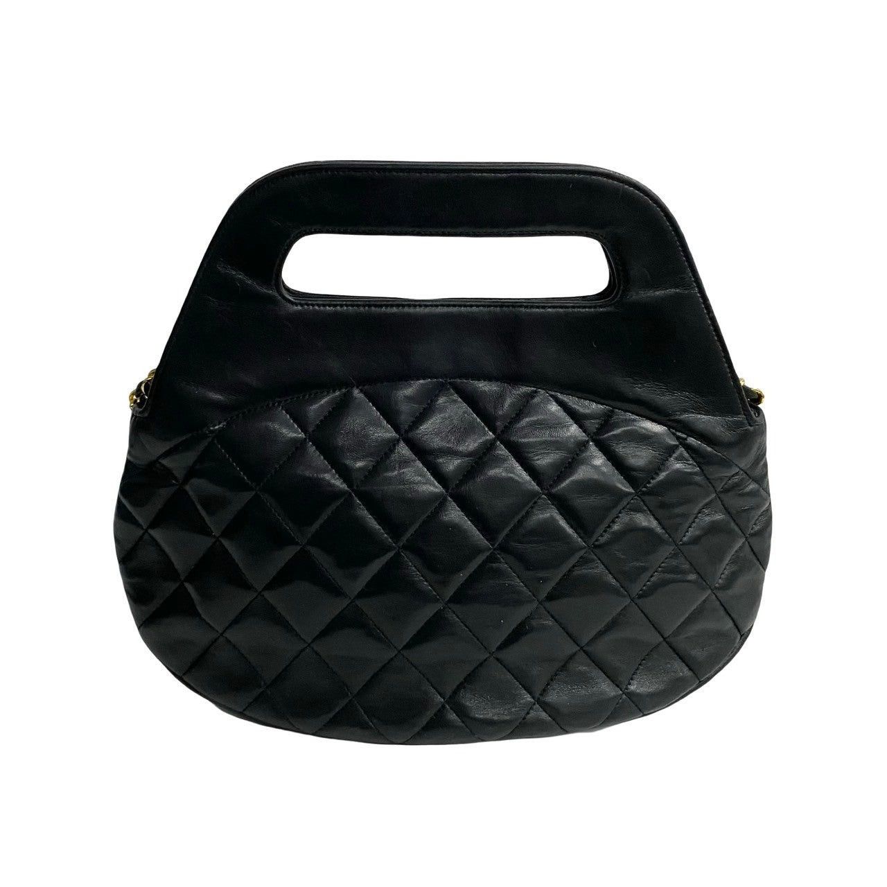 Chanel Chanel Shoulder Bag Black Leather Size ONE SIZE - 4 Thumbnail