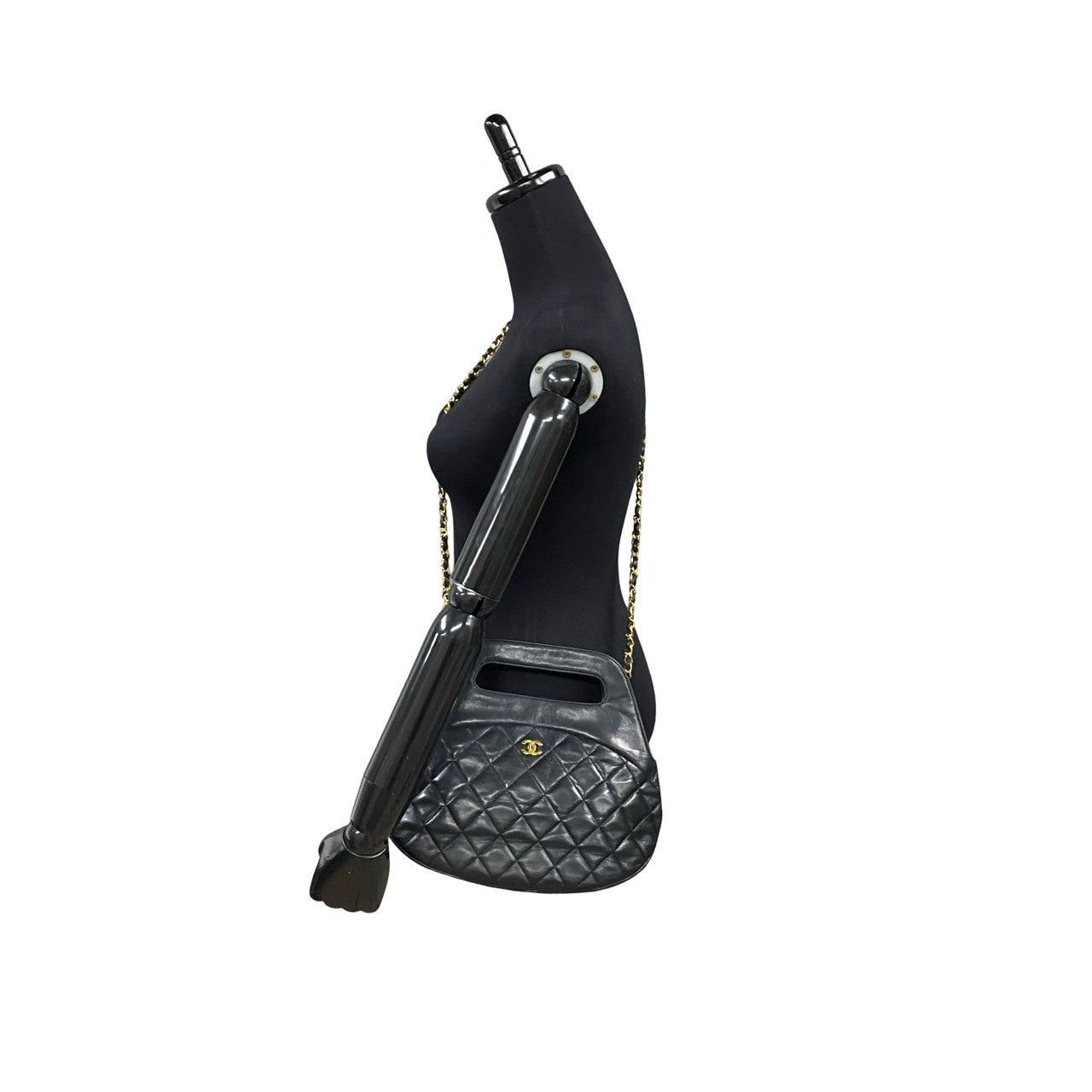 Chanel Chanel Shoulder Bag Black Leather Size ONE SIZE - 2 Thumbnail