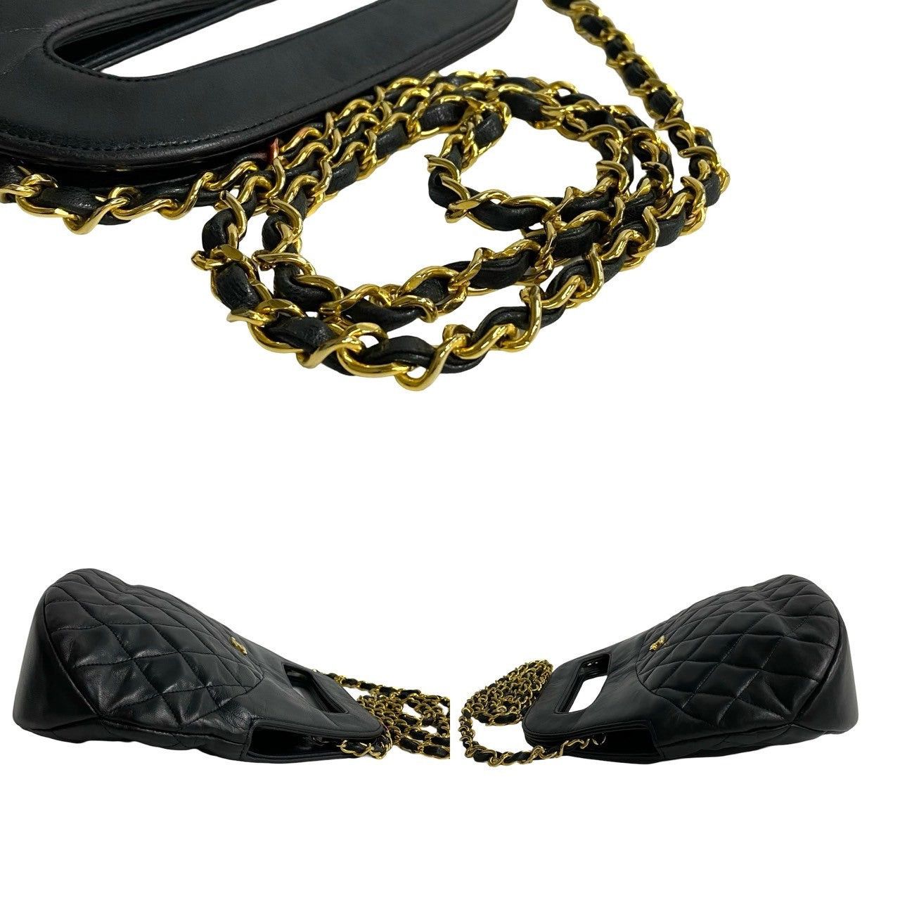Chanel Chanel Shoulder Bag Black Leather Size ONE SIZE - 5 Thumbnail