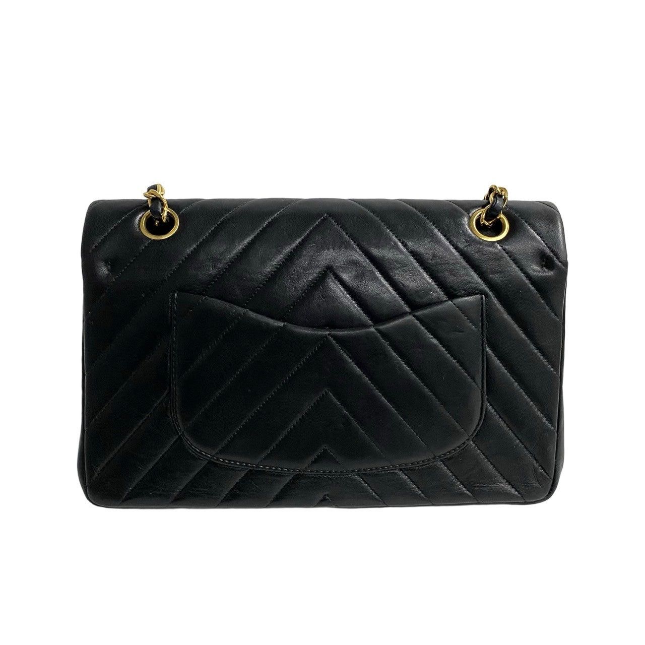 Chanel Chanel Shoulder Bag Black Leather Size ONE SIZE - 5 Thumbnail
