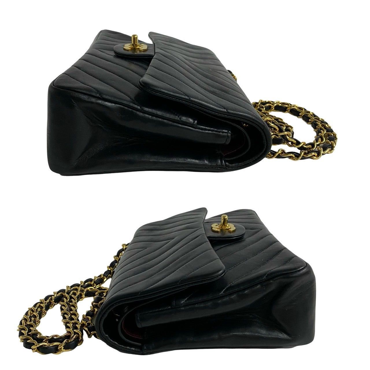 Chanel Chanel Shoulder Bag Black Leather Size ONE SIZE - 6 Thumbnail