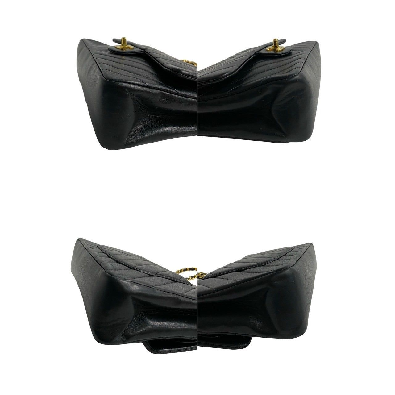 Chanel Chanel Shoulder Bag Black Leather Size ONE SIZE - 7 Thumbnail