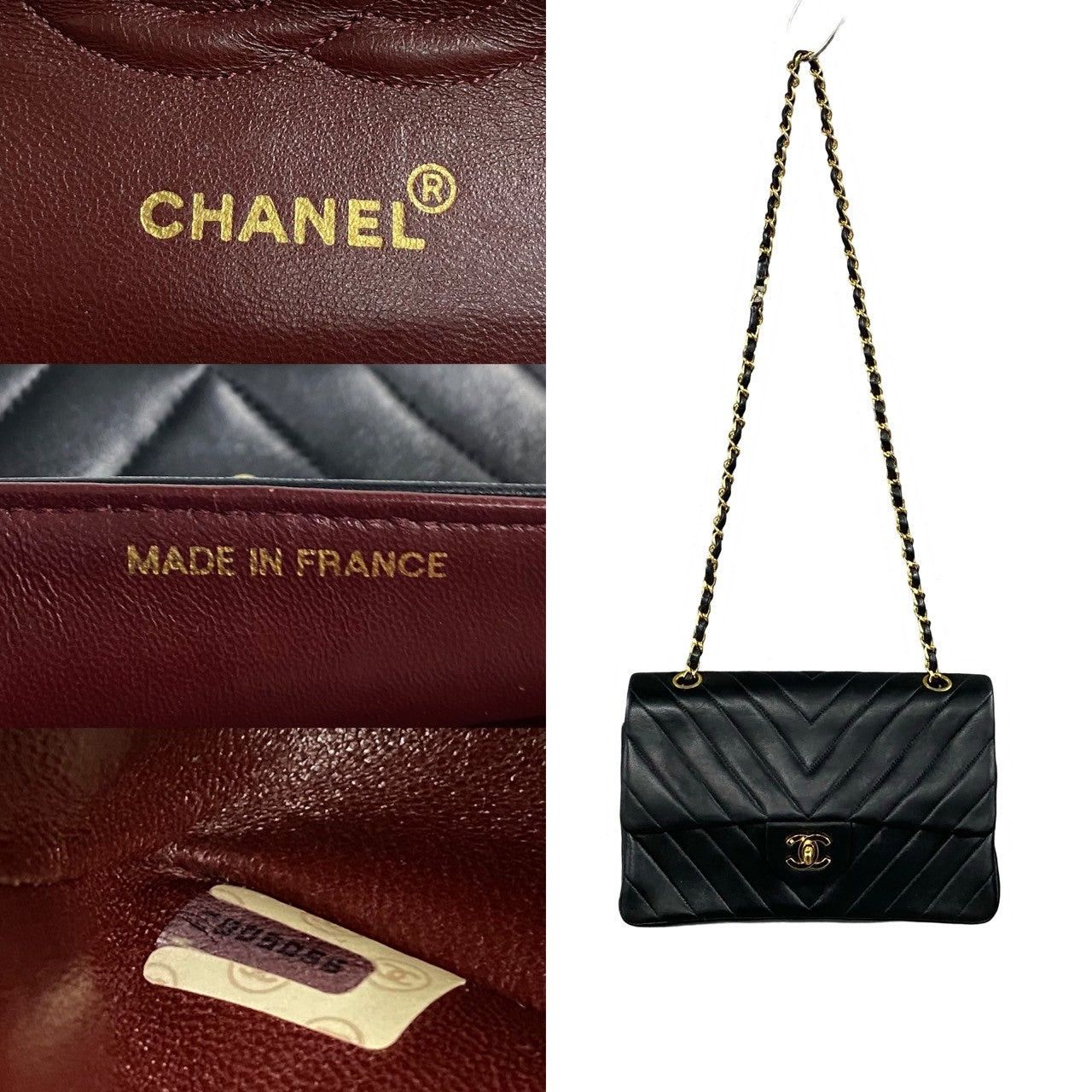 Chanel Chanel Shoulder Bag Black Leather Size ONE SIZE - 3 Thumbnail