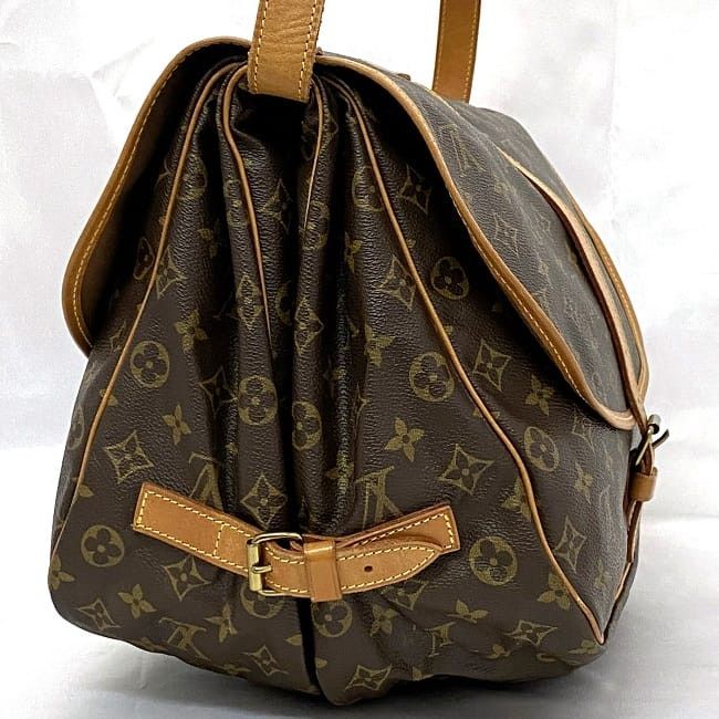 Louis Vuitton LOUIS VUITTON Shoulder Bag Brown Cotton Size ONE SIZE - 3 Thumbnail