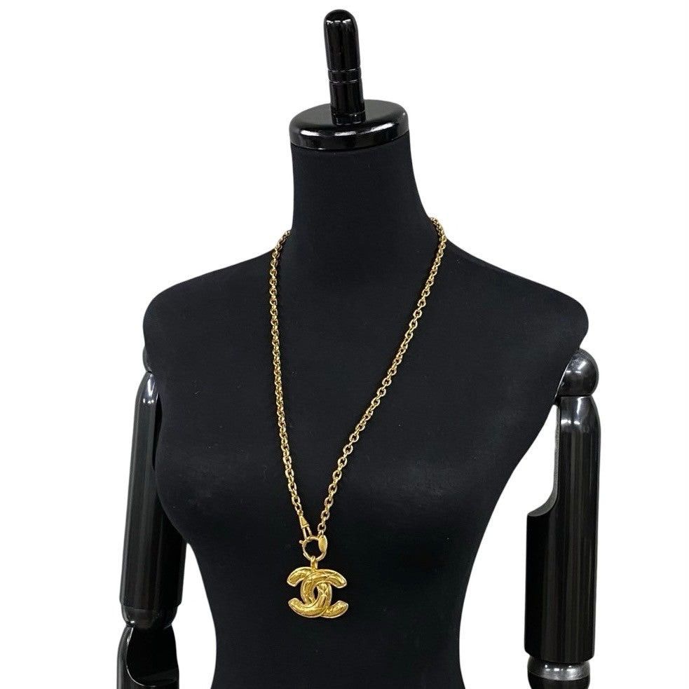 Chanel Chanel Necklace Gold Plated Size ONE SIZE - 2 Thumbnail