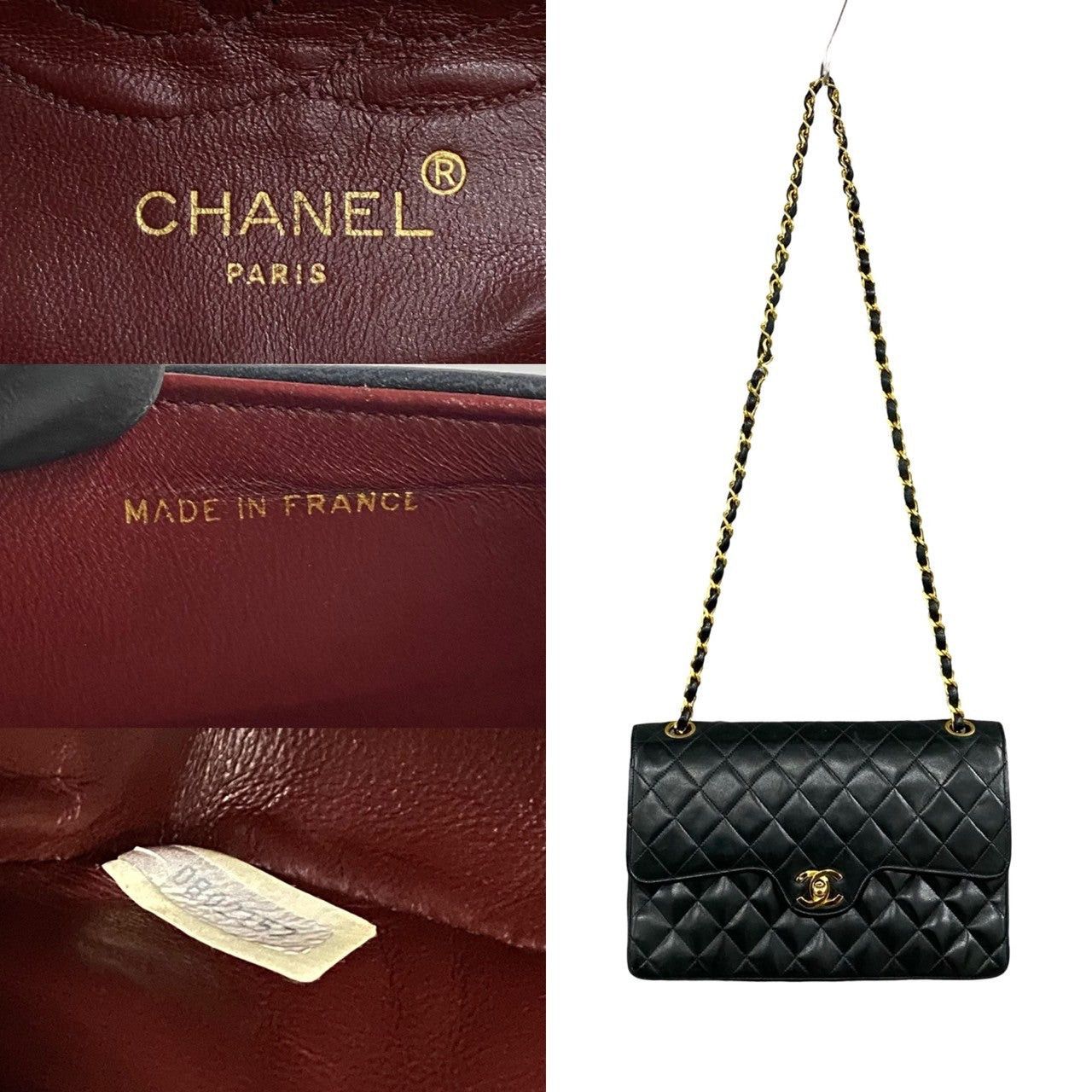 Chanel Chanel Shoulder Bag Black Leather Size ONE SIZE - 3 Thumbnail